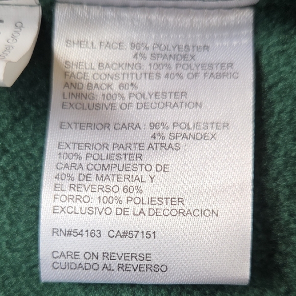 *NEVER WORN* Green Bay Packers Jacket – Men’s Size L – Green & Yellow - Picture 9 of 10